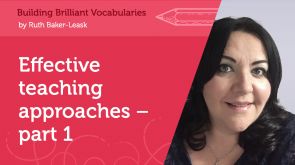 Image for Effective teaching approaches – part 1