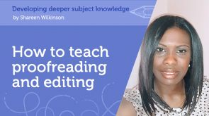 Image for Teaching great proofreading and editing skills