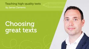 Image for Choosing great texts