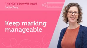 Image for Keep marking manageable