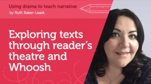 Image for Exploring texts through reader’s theatre and Whoosh